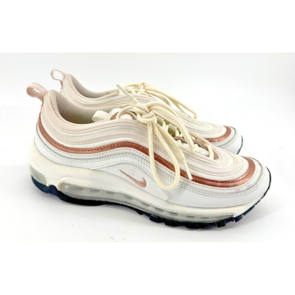 Nike Air Max 97 GS Summit White Red Bronze 921522-109 Youth 5.5Y Sneakers